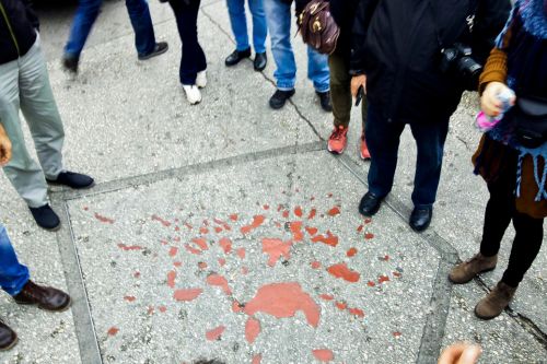 Sarajevo, una “rosa”. Foto di A. Mainardi_500x333